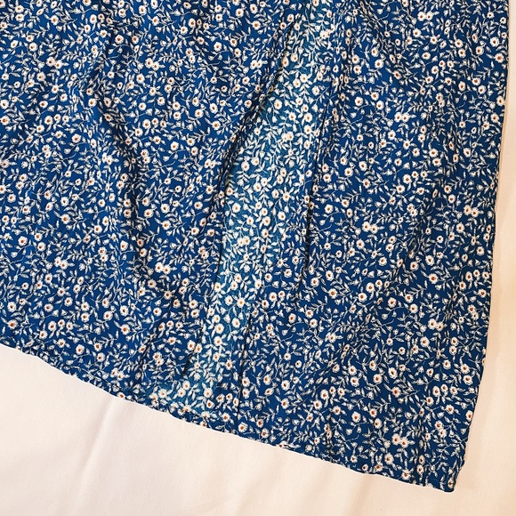 Boho Floral Off-shoulder Maxi A-line Dress - Picture 4 of 4